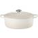 Le Creuset Meringue Signature Oval med lock 6.3 L