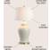 Jonathan Y Chi Classic Traditional Cream Table Lamp 29.5"