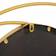 Alexandra House Living MDF Wood Gold Väggspegel 91cm