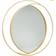 Alexandra House Living MDF Wood Gold Väggspegel 91cm
