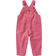 Carhartt Girl's Loose Fit Canvas Bib Overalls - Pink Lemonade