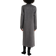 Toteme Classic Double Wool Coat - Mid Grey Melange