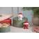 Hoptimist Soft Santa S Red Julepynt
