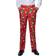 OppoSuits Christmas Trees Stars Rødt Jakkesæt