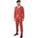 OppoSuits Christmas Red Icons Light Up Kostym