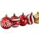 Home ESPRIT Christmas Baubles Red/Golden Julgranspynt 25cm 16st
