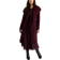 Phase Eight Nicci Belted Wool Coat - Burgundy