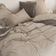 HappyFriday 100% Coton Beige 200x200 cm Housse de couette Beige (200x200cm)