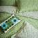 Orla Kiely Criss Cross Stem Duvet Cover Green (200x200cm)