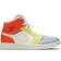 NIKE Air Jordan 1 Mid To My First Coach W - Sail/White/Light Zitron/Summit White/Opti Yellow