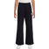 NIKE Girl's Sportswear Club Fleece Wide Leg Pants - Black/Black/White