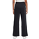 NIKE Girl's Sportswear Club Fleece Wide Leg Pants - Black/Black/White