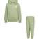 Nike Little Kid's Full Zip Club Hoodie Set - Oil Green (86L445-EF2)