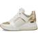 Michael Kors Georgie Leather and Goud Trainer - Gold