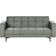 Beliani Tufted Green Soffa 184cm 3-sits