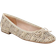 Franco Sarto Abigail Flat - Multi Beige Fabric