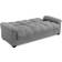 Latitude Run Laymantown Grey Sofa 218cm 3 Seater