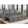 Fairmont Park Simba Grey Sofa 204cm 5 Seater