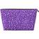 Crywmqq Portable Travel Makeup Bag - Violet Leopard Purple