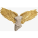 Kare Design Wall Object Guardian Angel Male Gold/White Prydnadsfigur 124cm