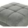 Beliani Tufted Rectangular Dark Green Fotpall 41cm