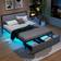 Costway Bed Frame With LED Lights Queen