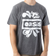 Oasis Stone Wash T-shirt - Charcoal Grey