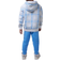 Nike Toddler Jordan Brooklyn Essentials Holiday Pullover Hoodie Set - Legend Blue (HQ7730-469)