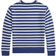 Polo Ralph Lauren Boy's Striped Polo Bear Fleece Sweatshirt - Light Navy Hmngway