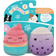 Squishmallows Sweets Squeaky Plush Dog Toy 2pcs