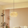 Lindby Anuva Natural/Beige Pendant Lamp 45cm