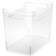 Sterilite Medium Shelf Organizing Plastic Container Clear Storage Box