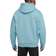 Nike Solo Swoosh Men's Fleece Pullover Hoodie - Denim Turquoise/White