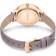 Swarovski Octea Nova horloge, Swiss Made, Lederen band, Beige, Roségoudkleurige afwerking