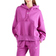 Nike Phoenix Fleece Collegepaita - Fuksia/Valkoinen