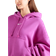 Nike Felpa Phoenix Fleece - Fucsia/Bianco