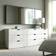 IKEA Hovet Black/Silver Väggspegel 78x196cm