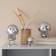 Hoptimist LED Bumble L Chrome Table Lamp 6.1"