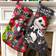 Uywgaun Large Christmas Multicolour Stocking 45.7cm 4pcs
