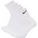 NIKE Everyday Cushioned Training Crew Socks 6-pack - White/Black