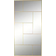 Home ESPRIT 90x2x180cm Golden Väggspegel 90x180cm