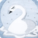 Bueno Swan Rug Ø160cm