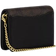 Coach Mini Wallet On A Chain - Signature Canvas/Gold/Walnut/Black
