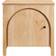 modway Appia Arched Door Oak Bedside Table 18.1x24"