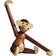 Kay Bojesen Monkey Small Teak/Limba Dekofigur 20cm