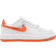 Nike Force 1 Low EasyOn PSV - White/White/Safety Orange