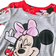 Minnie Mouse Girl's Snug Fit Minnie Mouse Cotton Pajama Set 4-pcs - Red/Grey