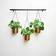 Ivyline Linear Hanging Planters L20 x W81 x H90 cm Gold