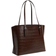 Coach Mollie Tote Bag - Novelty Leather/Silver/Maple