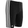 adidas Junior Classic 3-Stripes Swim Jammers - Black/White (HR7479)